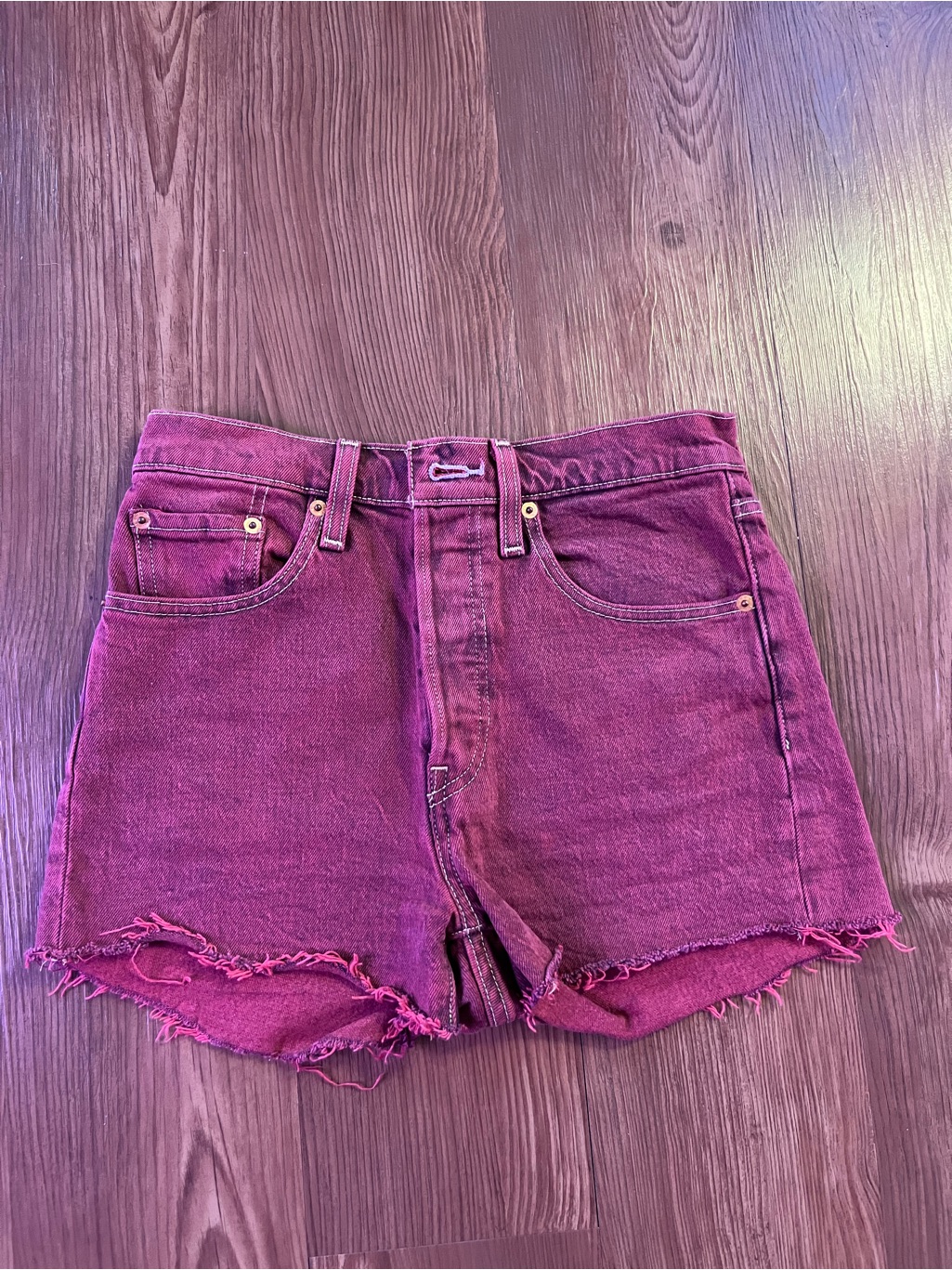 Levi’s High-Waist Denim Shorts